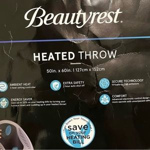 Beauty rest heated blanket